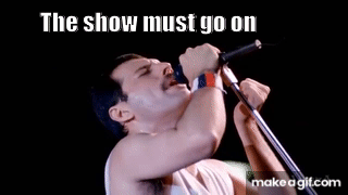 Queen - The Show Must Go On (Live) on Make a GIF