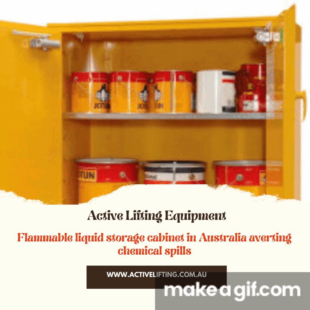 Flammable liquid storage in Australia averting chemical spills