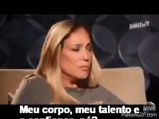 Susana Vieira - Meu corpo, meu talento e a confiança on Make a GIF