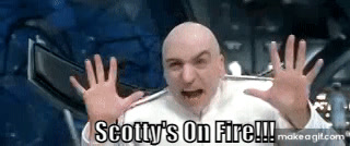 Scotty's on Fire on Make a GIF