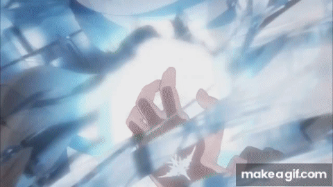 Epic anime Moment Shu return his power on Make a GIF