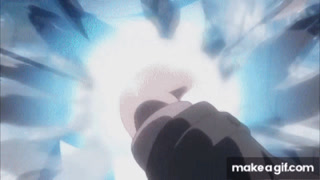 Epic anime Moment Shu return his power on Make a GIF