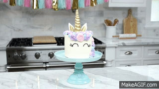How To Make A Unicorn Cake Nerdy Nummies On Make A Gif How To Make A Unicorn Cake Nerdy Nummies On Make A Gif