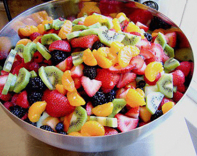 Image result for fruit salad gifs