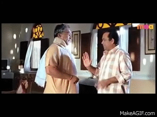 Athadu Comedy Scene 6 : Brahmanandam Entry on Make a GIF