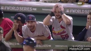 St Louis Cardinals: Funny Baseball Bloopers on Make a GIF