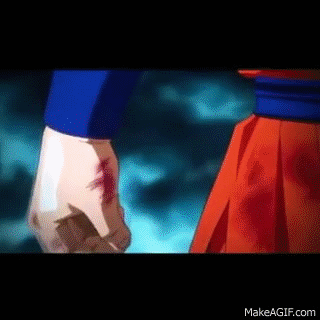 DBZ | Goku hace el golpe estilo 'Bruce Lee' on Make a GIF