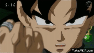 Perfected Black Goku Devastating Power Up Dragon Ball Super Episode 51 On Make A Gif