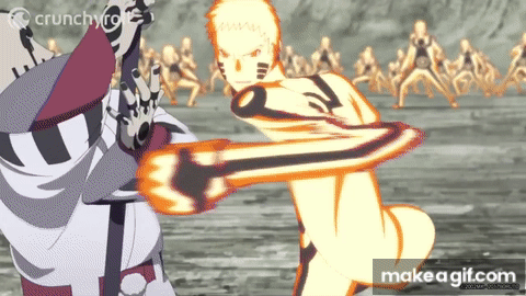 Naruto e Sasuke vs Jigen  BORUTO: NARUTO NEXT GENERATIONS 