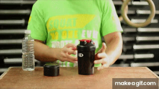 K6 FITNESS - Shaker, vaso mezclador de batidos de proteínas. 