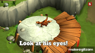 big eyed Sand Wraith baby on Make a GIF