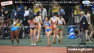 【4K】陸上女子 200m