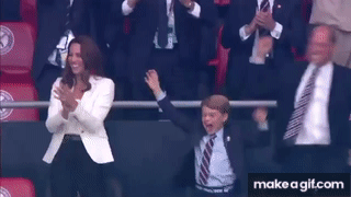 Prince George And Prince William s Celebrate England s Goal Vs Italy On prince-george-and-prince-william-s-celebrate-england-s-goal-vs-italy-on