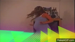 Funny pregnant woman dancing......must see! on Make a GIF