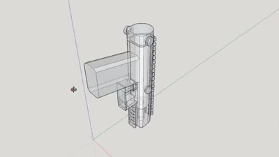3D printed poison dart pistol, .40 caliber on Make a GIF