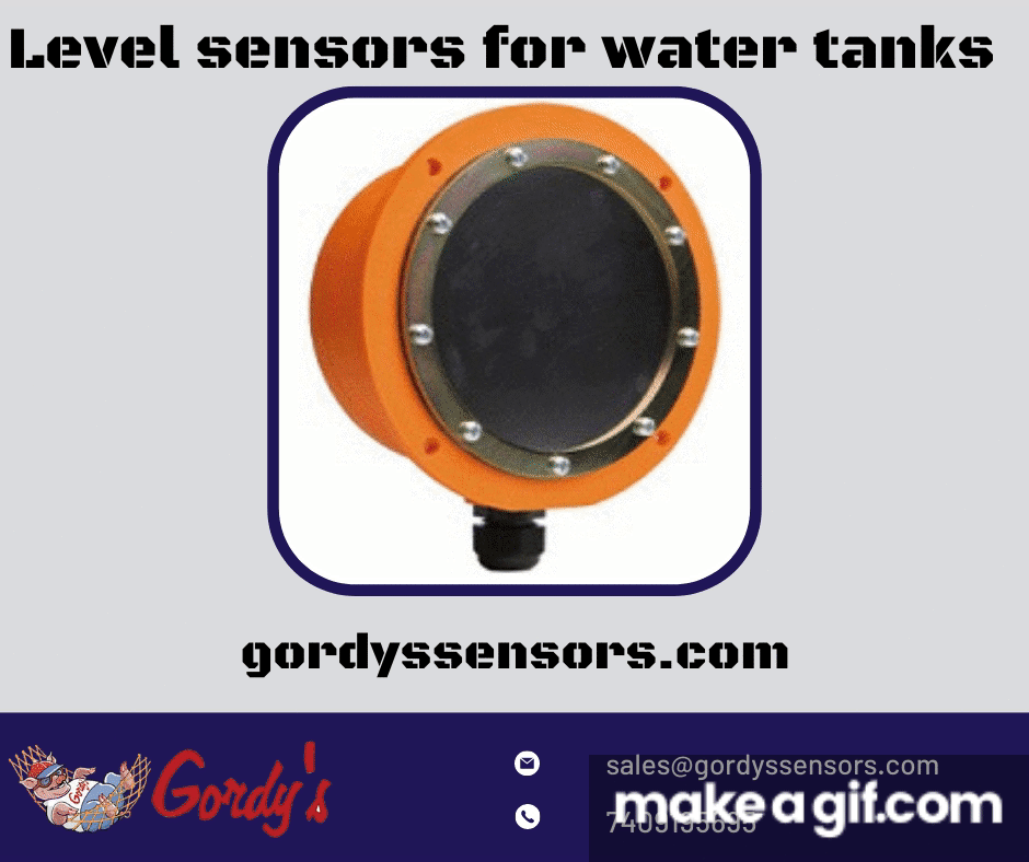 Level sensors for water tanks on Make a GIF