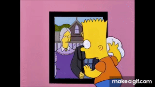 The Simpsons Clean The House - The Simpsons on Make a GIF