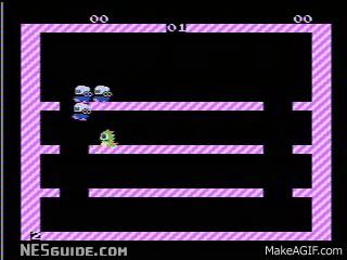 Bubble Bobble - NES Gameplay on Make a GIF