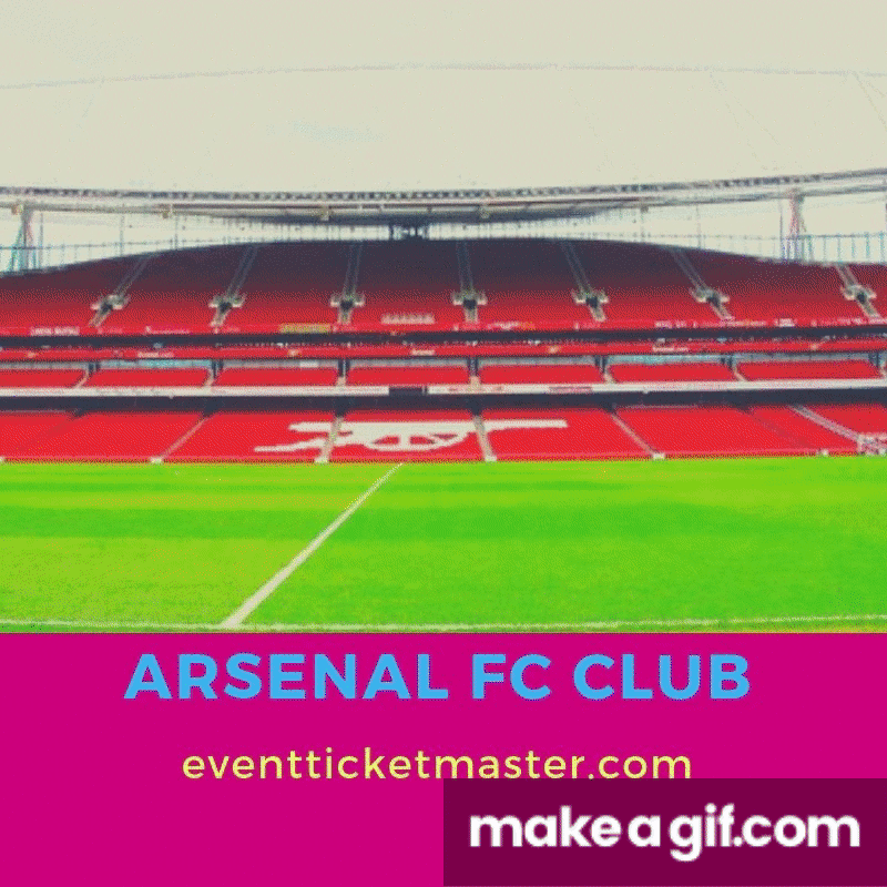 Arsenal match tickets on Make a GIF