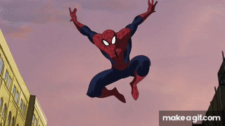 Spider-man vs Trapster | Ultimate Spider-Man | on Make a GIF