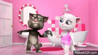 My Talking Tom  - Who's the boss?! on Make a GIF