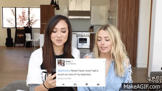 NEVER HAVE I EVER // FT. CORINNA KOPF on Make a GIF