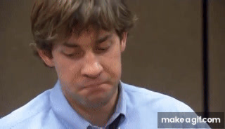 The Office - Jinx (Jim not talking) on Make a GIF