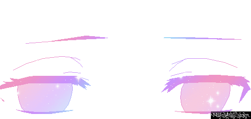 Anime Pastel Eyes on Make a GIF