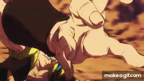Gogeta vs Broly Full Fight (DBS Broly Movie) on Make a GIF