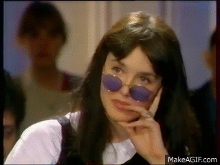 Isabelle Adjani chez Pivot 1994 on Make a GIF