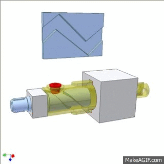 converting two way linear motion into one way rotation 4 on rotational to linear motion