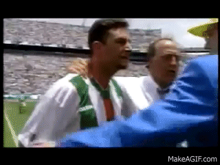 John Aldridge loses it V Mexico World Cup 94 on Make a GIF