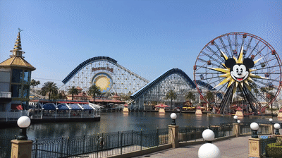 HD1603) 4 minutes in Disney California Adventure Disneyland - GoPro on Make  a GIF