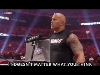 The Rock It doesn't matter what your name is!!! on Make a GIF