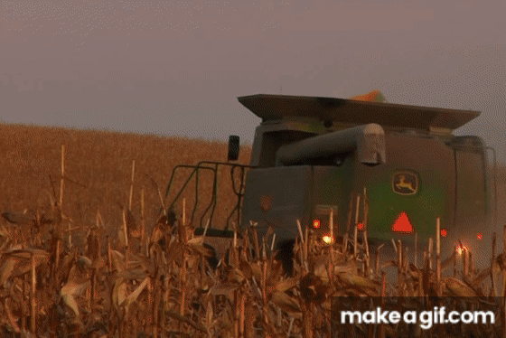 A Productive Combine Harvester For Profitable Farming Operations on Make a  GIF