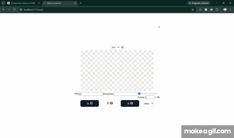 Motion Arcade web