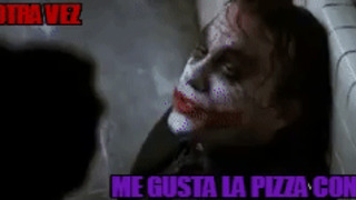 Batman el caballero de la noche - Heath Ledger - Joker (audio latino) on  Make a GIF