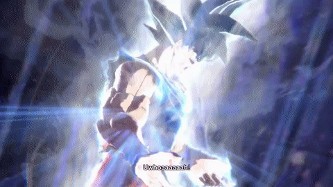 Goku Mastered Ultra Instinct Transformation Scene Dragon