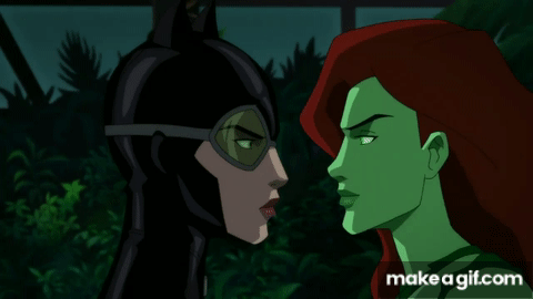 Batman: Hush - Hot Catwoman, Harley Quinn, And Poison Ivy - Part 2 on Make  a GIF