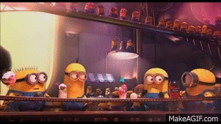 Despicable Me 2 Minions Partying 1080p Hd On Make A Gif