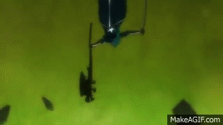 Black ★ Rock Shooter: TV Series Fight Scenes Compilation on Make a GIF