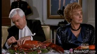 The Naked Gun 2½: The Smell of Fear: The lobster. on Make a GIF