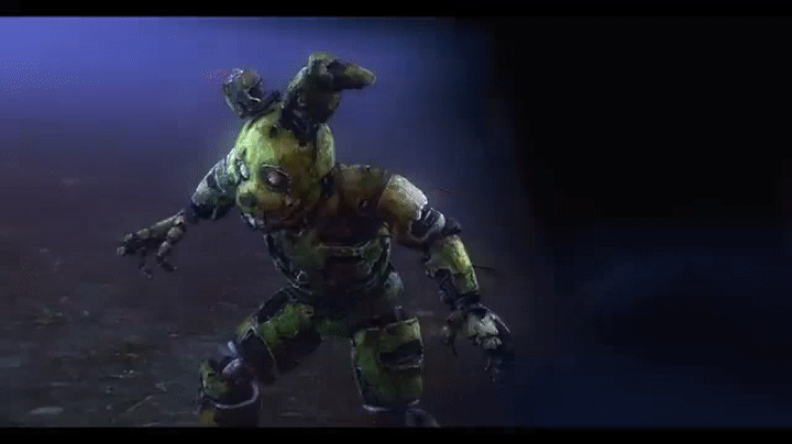 Springtrap Animated Springtrap ANIMATED Voice Lines | FNAF X Dead By Daylight | Secret Of ...