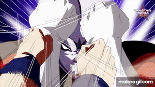 Goku Vs Jiren Part 4 Mastered Ultra Instinct Dragon Ball Super Episode 129 Fan Animation On Make A Gif