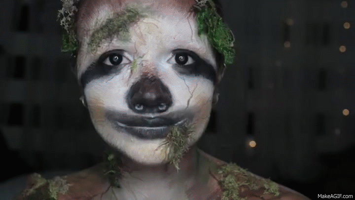 Sloth Makeup Tutorial Wait