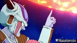Dragon Ball Z Kai-Frieza blows up Planet Vegeta on Make a GIF