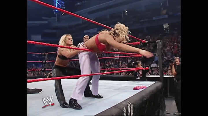 Miss Jackie vs Trish Stratus Bra & Panties Match Raw 11.24.2003 on ...