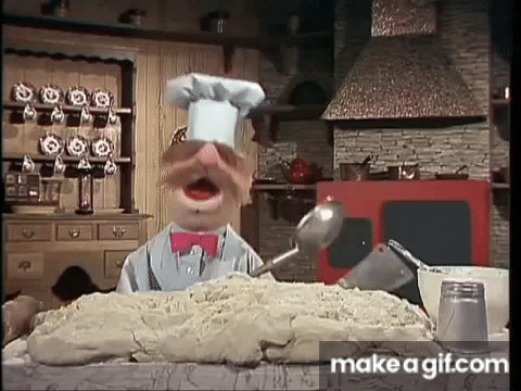 The Muppet Show: The Swedish Chef - Living Dough on Make a GIF.