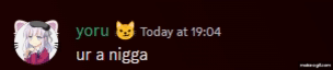 nigga on Make a GIF