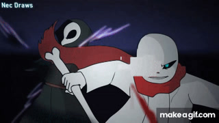 Reaper!Sans Vs Geno!Sans (Animation) 